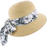 chapeau de paille papier femme