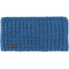 Plain adult headband knitted with 80% recycled plastic thread and line