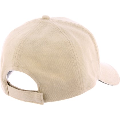 Baseball cap CONQUEST. Pique cotton. Bicolor sandwich peak