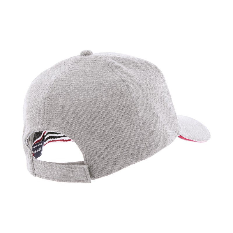 Baseball cap CONQUEST. Pique cotton. Bicolor sandwich peak