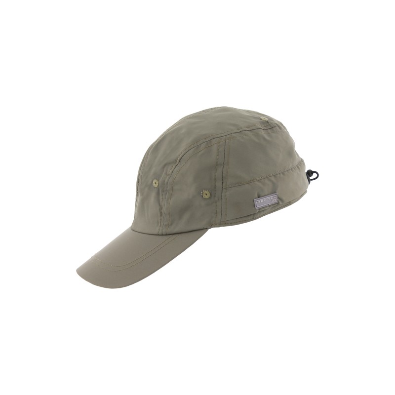 microfiber baseball cap with neckcover