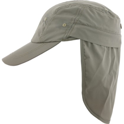 microfiber baseball cap with neckcover