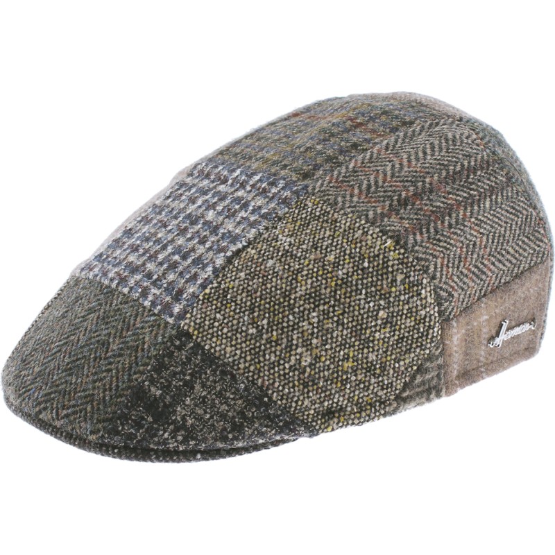 Casquette formée patchwork