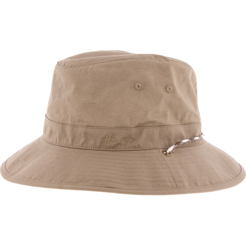 plain color sunhat with chinstrap