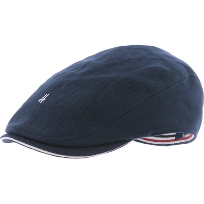 LEGEND flat cap. Pique cotton. Bicolor sandwich peak