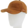 Casquette baseball cuir doublée