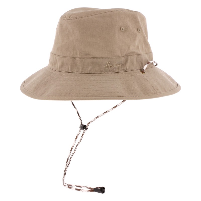 plain color sunhat with chinstrap