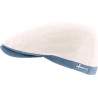 Casquette plate bicolore