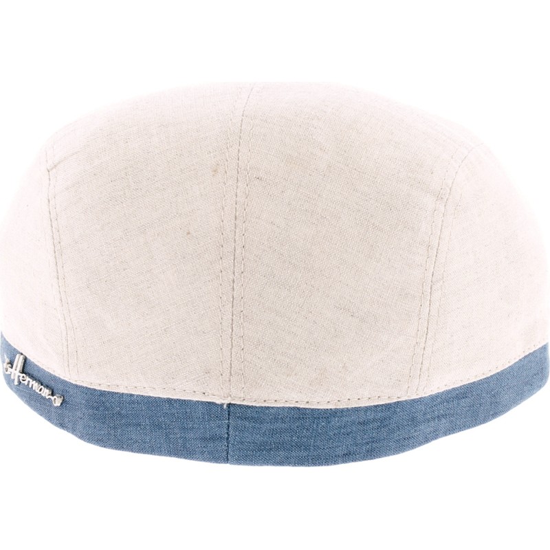 Casquette plate bicolore