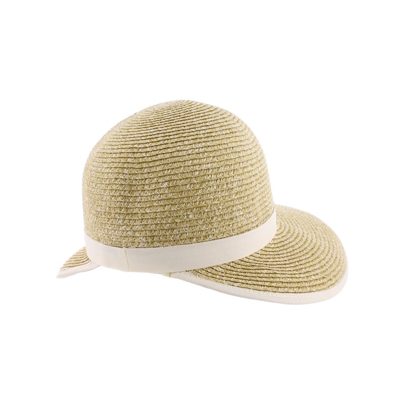 casquette femme en paille
