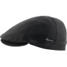 Casquette en cuir souple unie