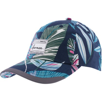 Casquette baseball à motif tropical