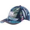 Casquette baseball à motif tropical