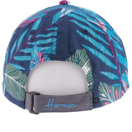 Casquette baseball à motif tropical