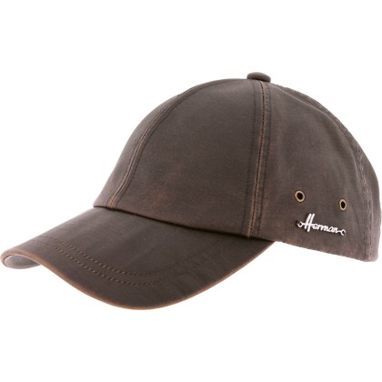 casquette herman impermeable en imitation cuir