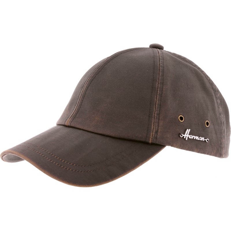 casquette herman impermeable en imitation cuir