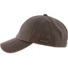 casquette baseball impermeable en imitation cuir