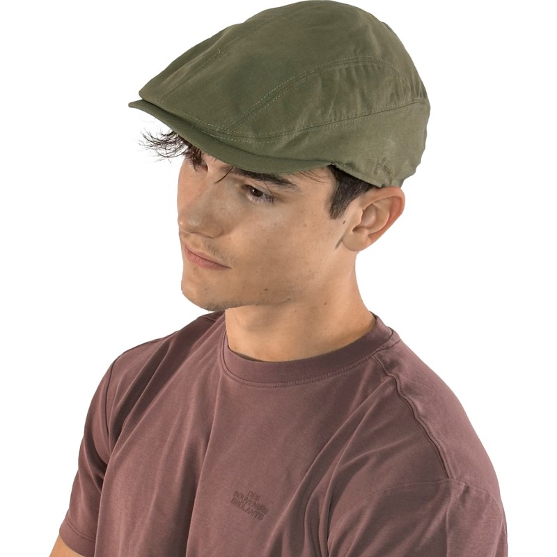 plain colour flat cap