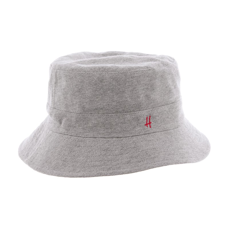 Plain color pique cotton bucket