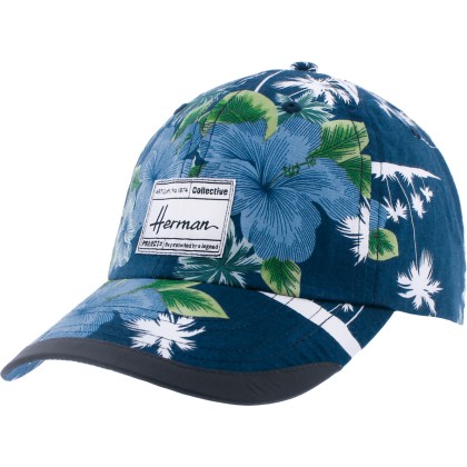 Tropical pattern baseball cap