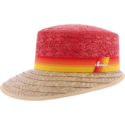 colouredstraw cap