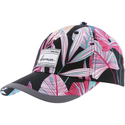 Casquette baseball à motif tropical