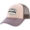 Trucker cap, bicolor, plastic closing "snapback"
