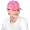 Baseball cotton cap, tie dye style