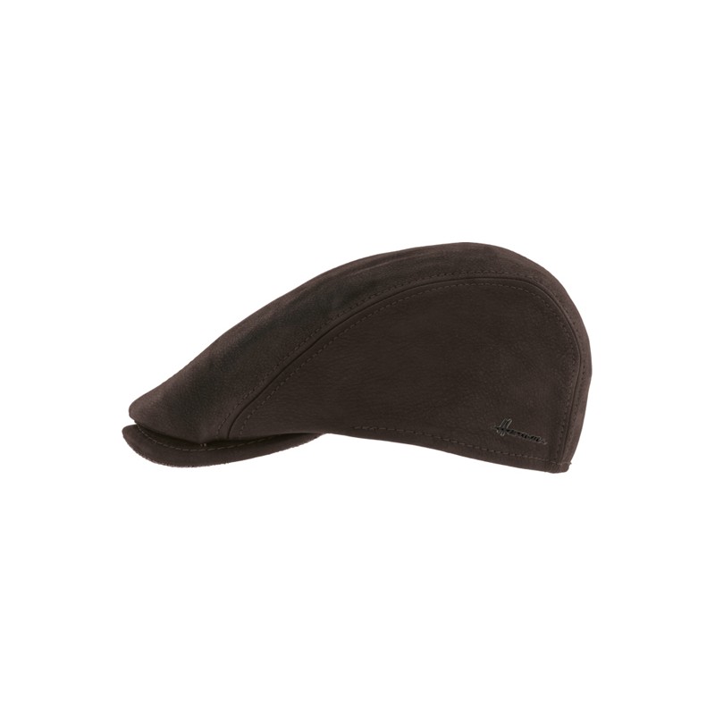 casquette herman en cuir