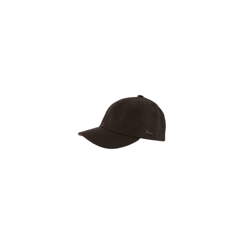 Casquette baseball cuir doublée