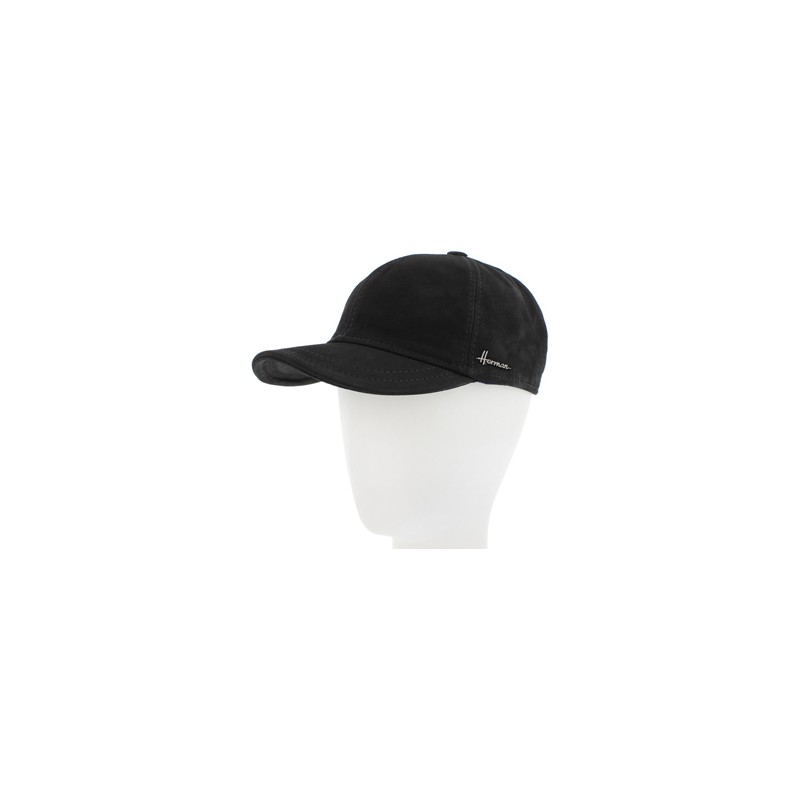 Casquette baseball cuir doublée