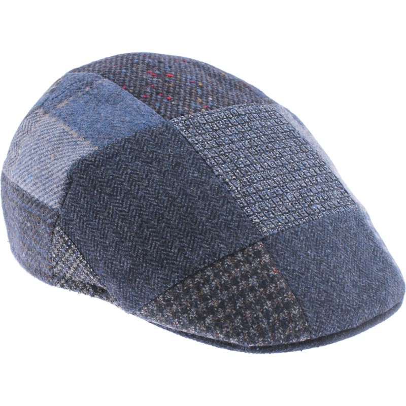 Casquette formée patchwork