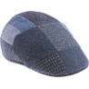 Casquette formée patchwork