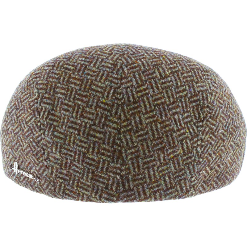 casquette plate à motifs