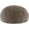 casquette plate à motifs