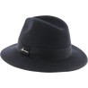 chapeau mixte en feutre noir