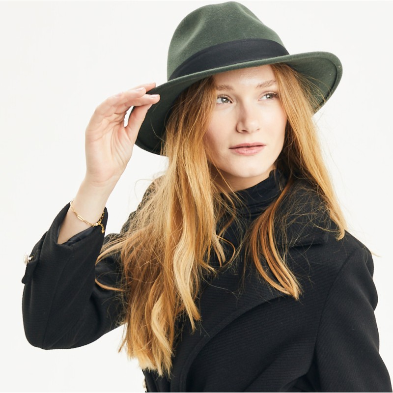 chapeau feutre femme automne hiver