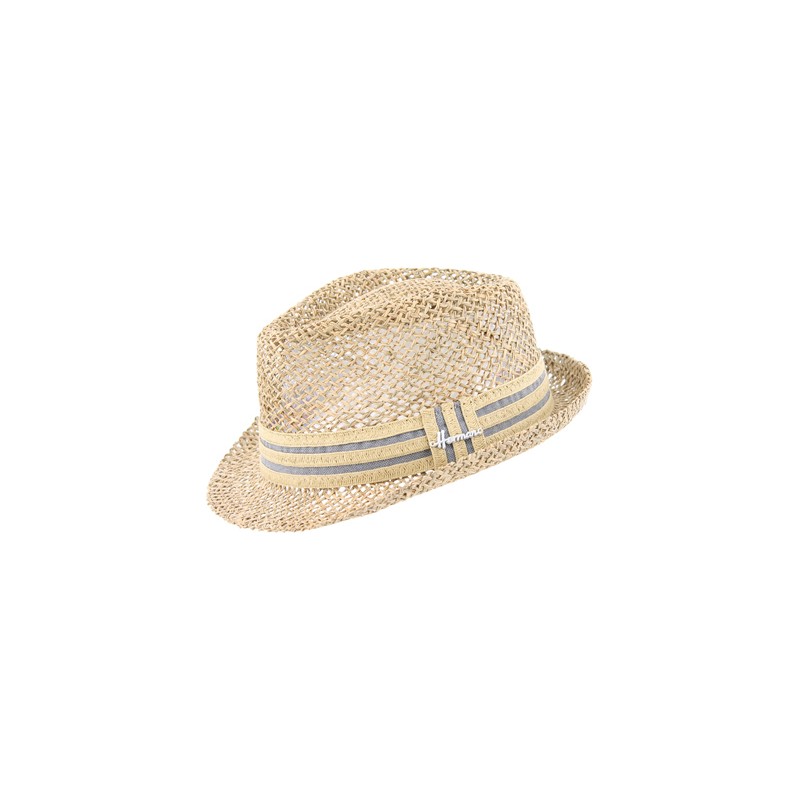 natural straw small brim hat