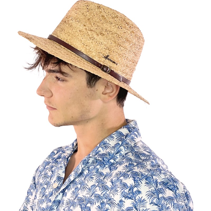 chapeau en paille homme