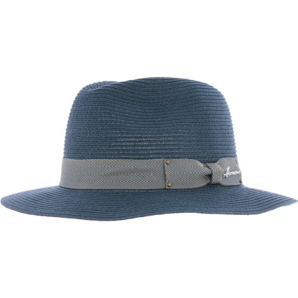 chapeau été bleu marine