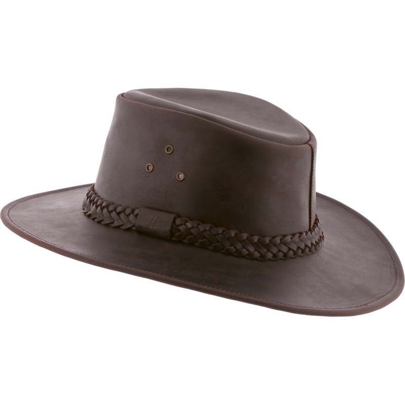 chapeau d'extérieur en cuir