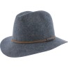 Large brim hat, with thin hatband