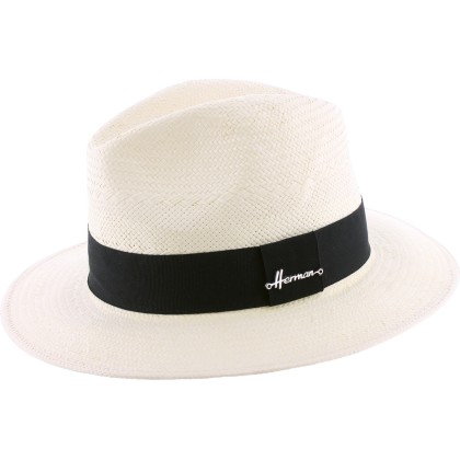 Large brim paper braid hat, black headband, internal drawstring for si