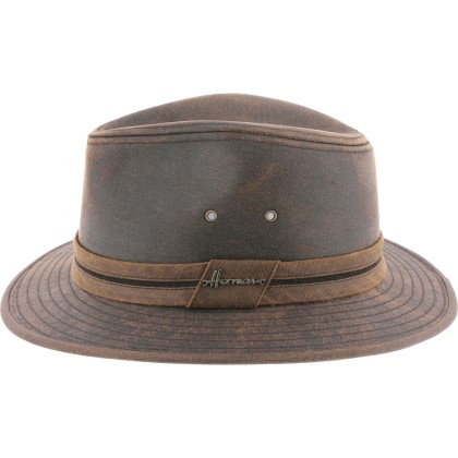 petit chapeau homme brun