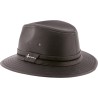 Chapeau petit bord en coton impermeable avec œillets métalliques