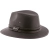 Small brim hat  waterproof cotton with metal eyelets