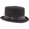 mid-crown top hat felt