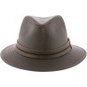 Small brim hat waterproff cotton with metal eyelets