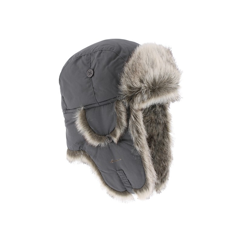 chapka imperméable hiver en fausse fourrure