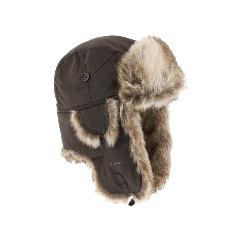 chapka hiver en fausse fourrure